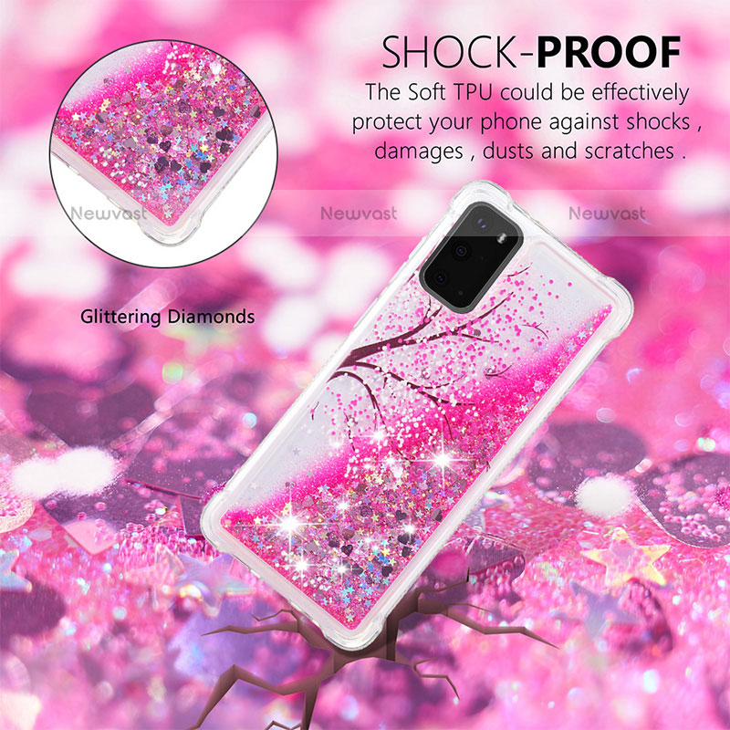 Silicone Candy Rubber TPU Bling-Bling Soft Case Cover S04 for Samsung Galaxy S20