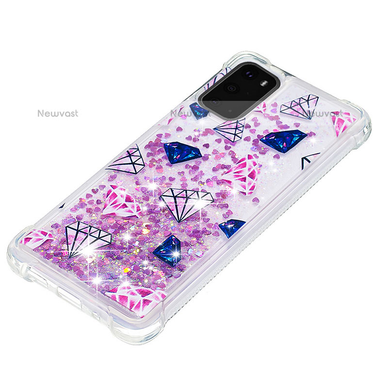 Silicone Candy Rubber TPU Bling-Bling Soft Case Cover S05 for Samsung Galaxy S20 5G