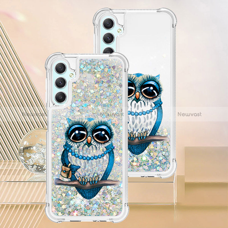 Silicone Candy Rubber TPU Bling-Bling Soft Case Cover YB1 for Samsung Galaxy A25 5G