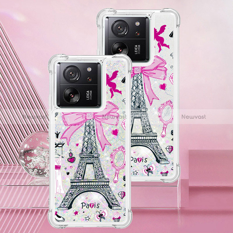 Silicone Candy Rubber TPU Bling-Bling Soft Case Cover YB1 for Xiaomi Mi 13T 5G