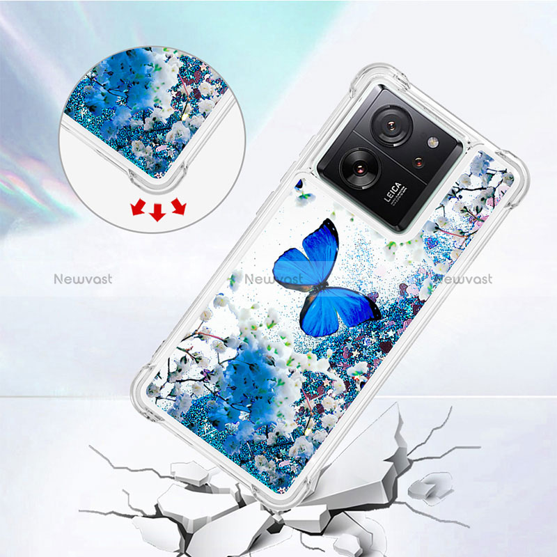 Silicone Candy Rubber TPU Bling-Bling Soft Case Cover YB1 for Xiaomi Mi 13T Pro 5G