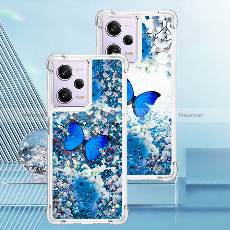 Silicone Candy Rubber TPU Bling-Bling Soft Case Cover YB1 for Xiaomi Redmi Note 12 Pro 5G