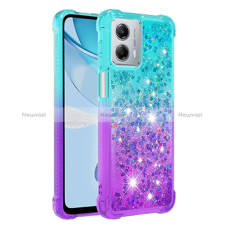 Silicone Candy Rubber TPU Bling-Bling Soft Case Cover YB2 for Motorola Moto G 5G (2023)