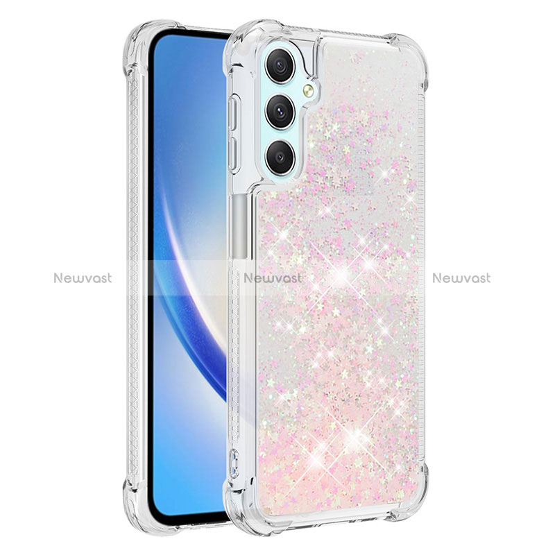 Silicone Candy Rubber TPU Bling-Bling Soft Case Cover YB3 for Samsung Galaxy A25 5G