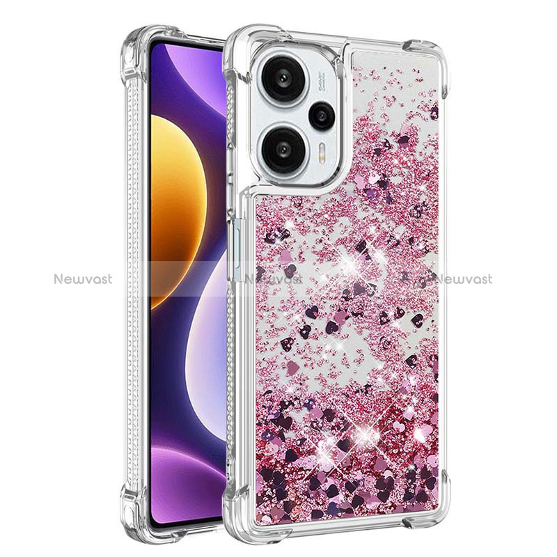 Silicone Candy Rubber TPU Bling-Bling Soft Case Cover YB3 for Xiaomi Poco F5 5G