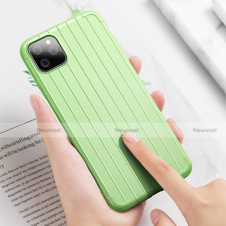 Silicone Candy Rubber TPU Line Soft Case Cover C01 for Apple iPhone 11 Pro