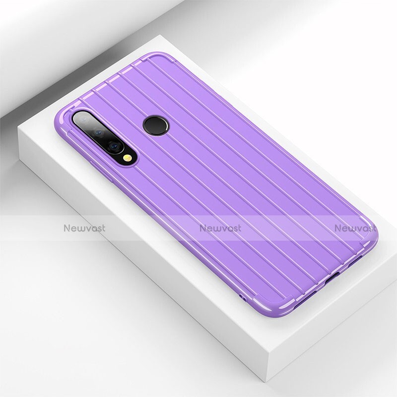Silicone Candy Rubber TPU Line Soft Case Cover C01 for Huawei Honor 20 Lite