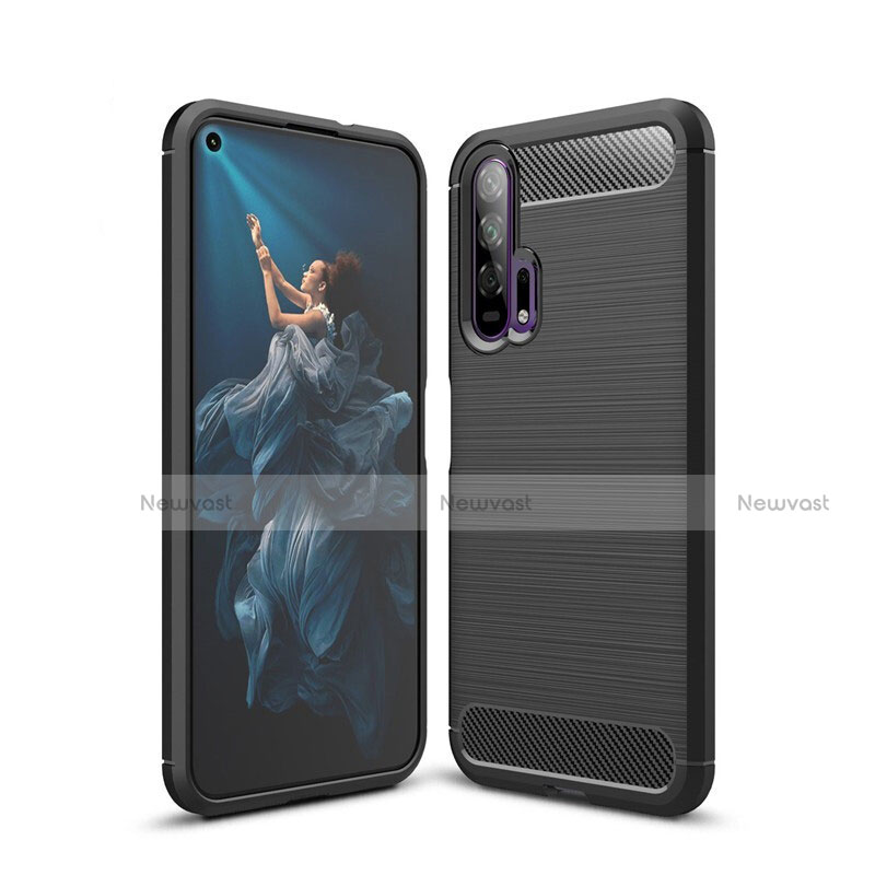 Silicone Candy Rubber TPU Line Soft Case Cover C01 for Huawei Honor 20 Pro