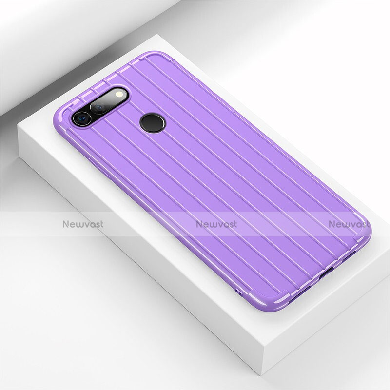 Silicone Candy Rubber TPU Line Soft Case Cover C01 for Huawei Honor View 20