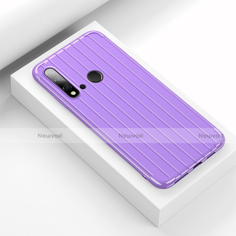 Silicone Candy Rubber TPU Line Soft Case Cover C01 for Huawei Nova 5i