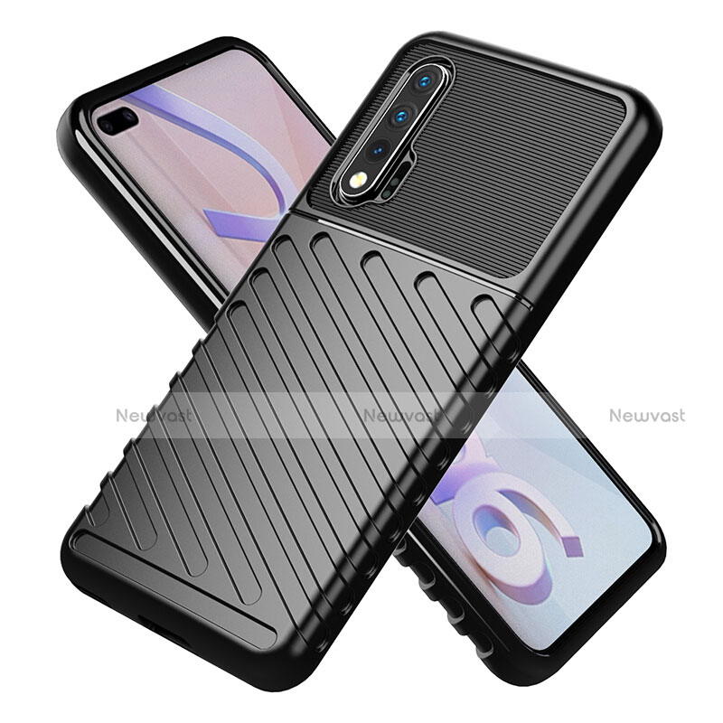 Silicone Candy Rubber TPU Line Soft Case Cover C01 for Huawei Nova 6
