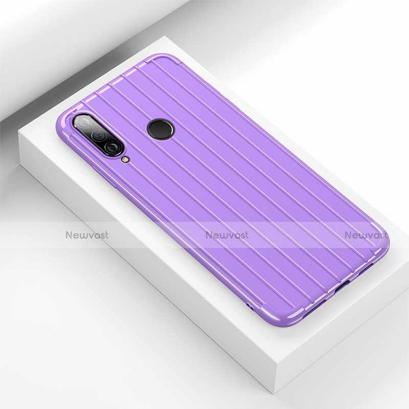 Silicone Candy Rubber TPU Line Soft Case Cover C01 for Huawei P30 Lite XL