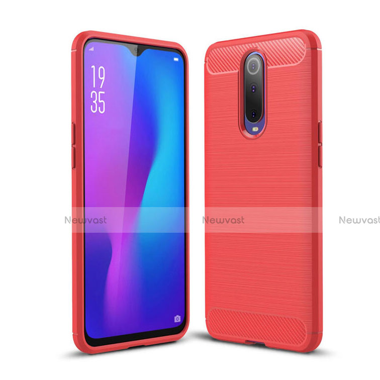 Silicone Candy Rubber TPU Line Soft Case Cover C01 for Oppo R17 Pro