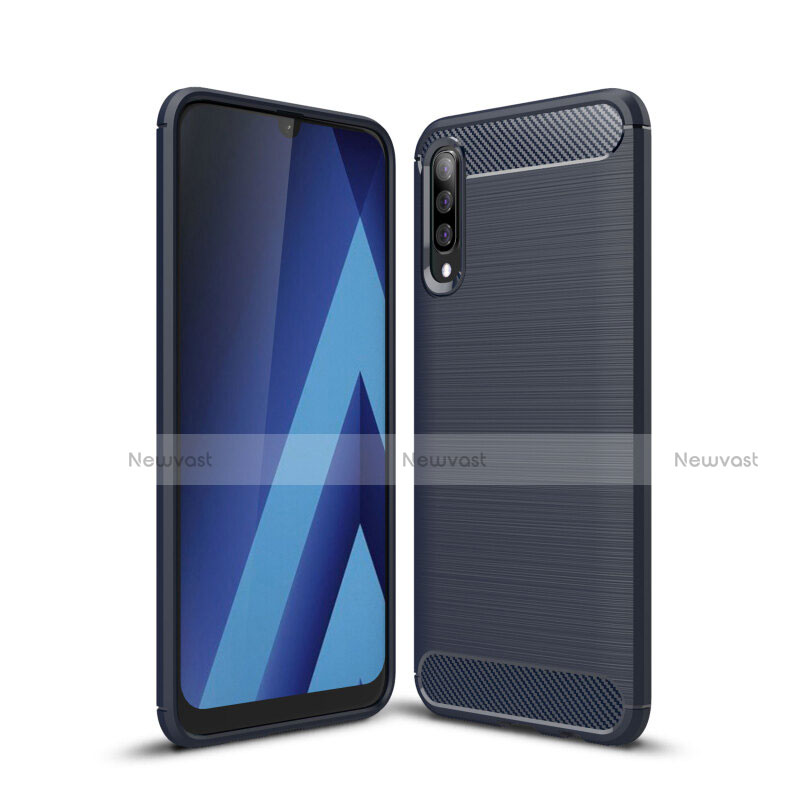 Silicone Candy Rubber TPU Line Soft Case Cover C01 for Samsung Galaxy A70