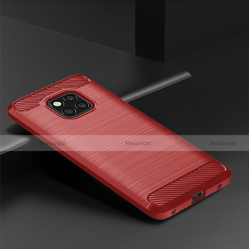 Silicone Candy Rubber TPU Line Soft Case Cover C02 for Huawei Mate 20 Pro
