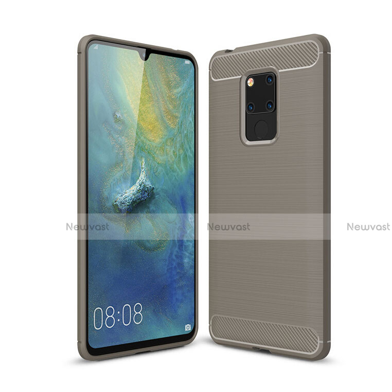 Silicone Candy Rubber TPU Line Soft Case Cover C02 for Huawei Mate 20 X 5G