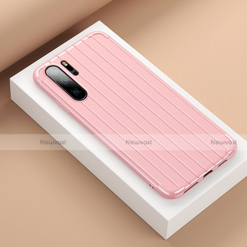 Silicone Candy Rubber TPU Line Soft Case Cover C02 for Huawei P30 Pro New Edition