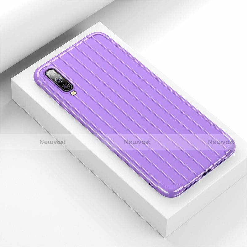 Silicone Candy Rubber TPU Line Soft Case Cover C02 for Samsung Galaxy A70S