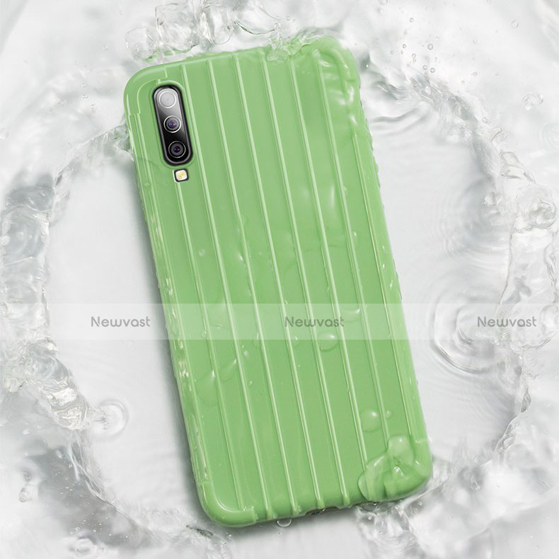 Silicone Candy Rubber TPU Line Soft Case Cover C03 for Samsung Galaxy A70S