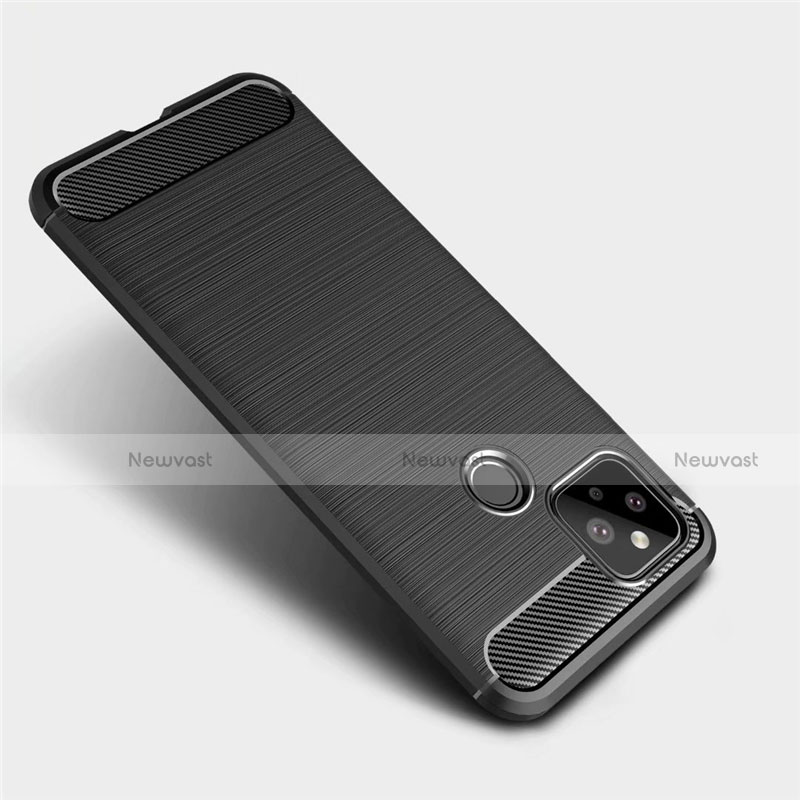 Silicone Candy Rubber TPU Line Soft Case Cover for Google Pixel 5