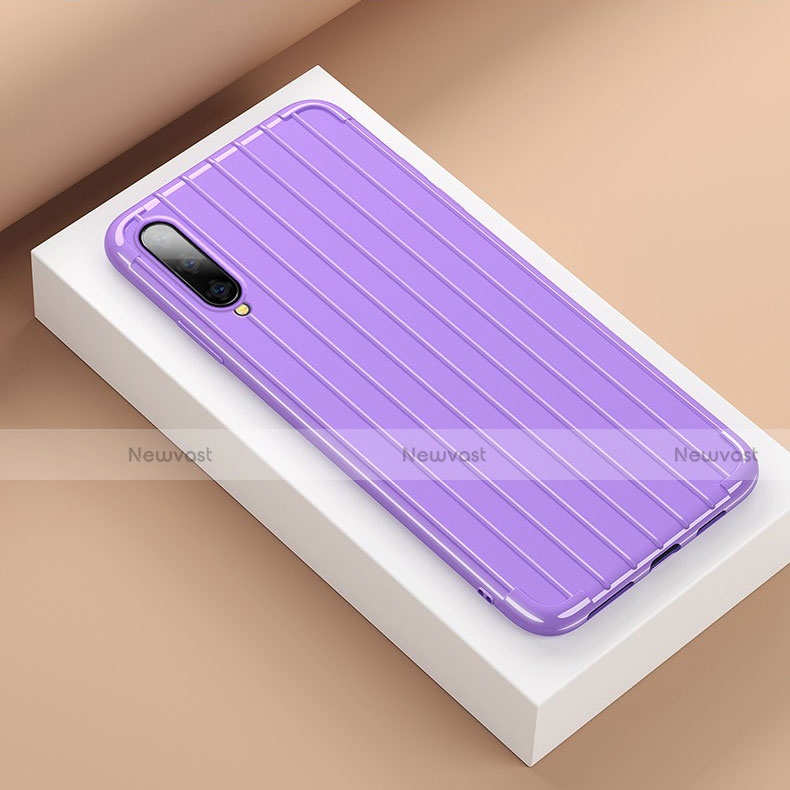 Silicone Candy Rubber TPU Line Soft Case Cover for Huawei P Smart Pro (2019)