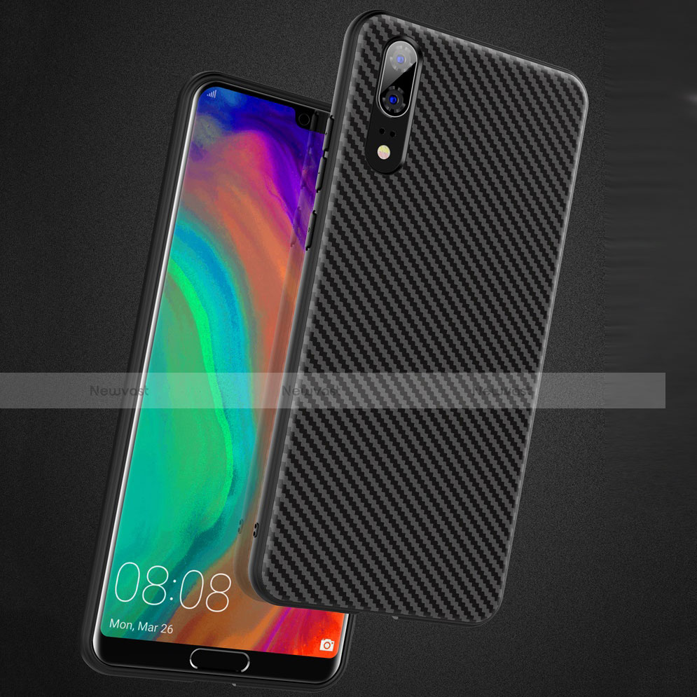 Silicone Candy Rubber TPU Line Soft Case Cover for Huawei P20