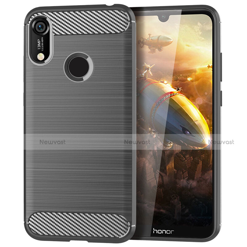 Silicone Candy Rubber TPU Line Soft Case Cover for Huawei Y6 Pro (2019)