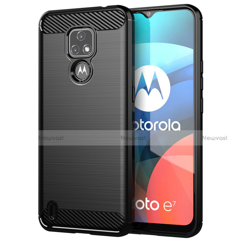 Silicone Candy Rubber TPU Line Soft Case Cover for Motorola Moto E7 (2020)