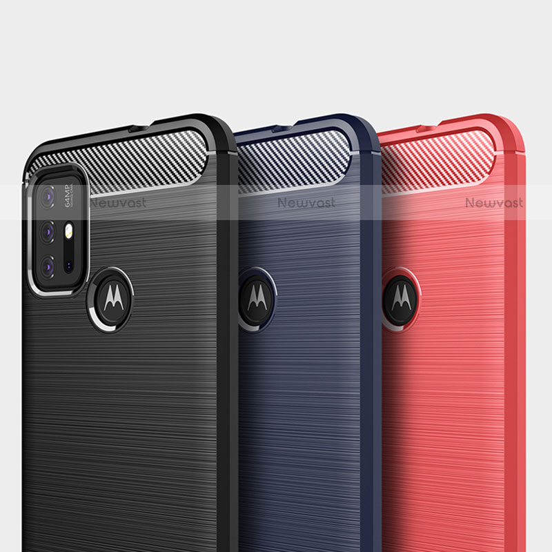 Silicone Candy Rubber TPU Line Soft Case Cover for Motorola Moto G10
