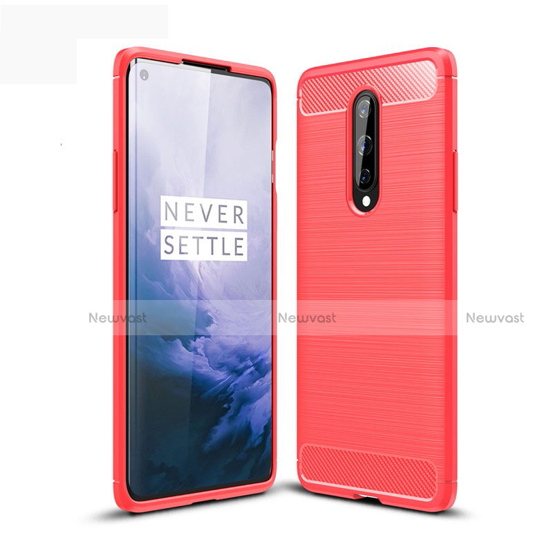 Silicone Candy Rubber TPU Line Soft Case Cover for OnePlus 8