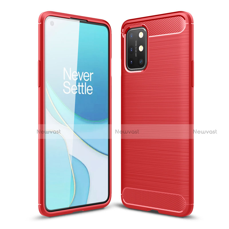 Silicone Candy Rubber TPU Line Soft Case Cover for OnePlus 8T 5G