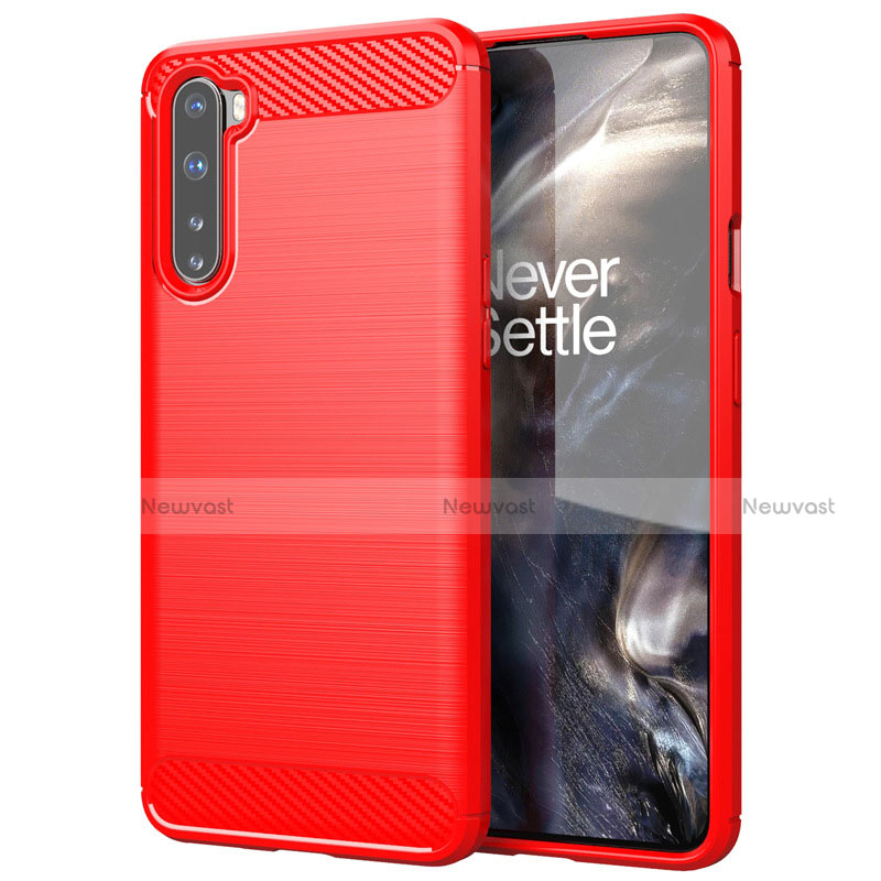 Silicone Candy Rubber TPU Line Soft Case Cover for OnePlus Nord