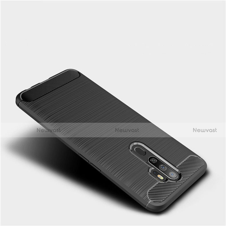 Silicone Candy Rubber TPU Line Soft Case Cover for Oppo A11