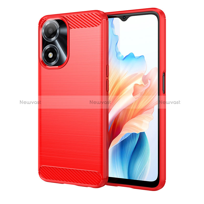 Silicone Candy Rubber TPU Line Soft Case Cover for Oppo A2x 5G