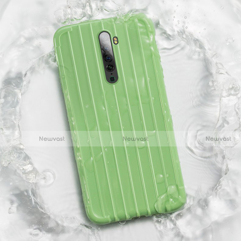 Silicone Candy Rubber TPU Line Soft Case Cover for Oppo Reno2