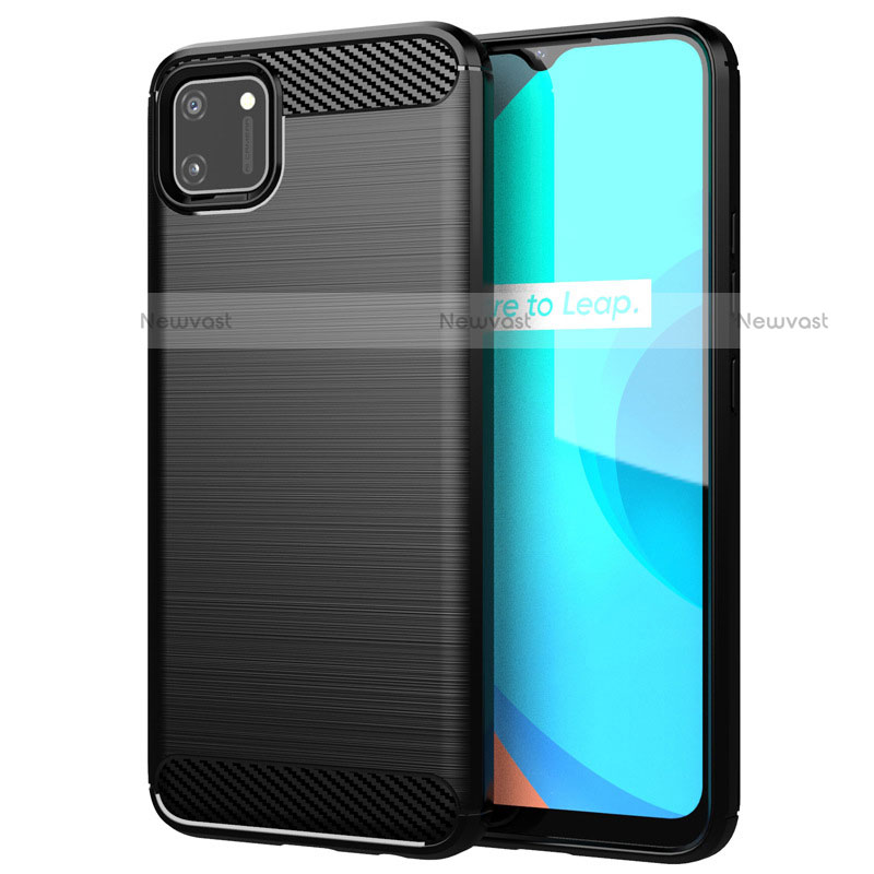 Silicone Candy Rubber TPU Line Soft Case Cover for Realme C11