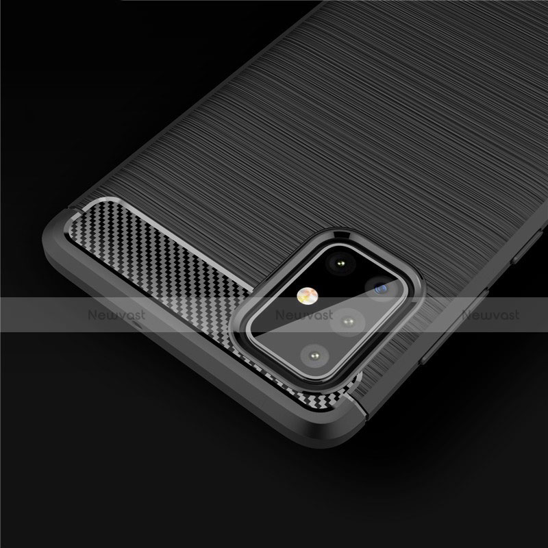Silicone Candy Rubber TPU Line Soft Case Cover for Samsung Galaxy A71 5G