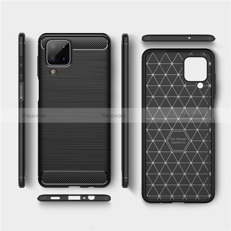 Silicone Candy Rubber TPU Line Soft Case Cover for Samsung Galaxy M12