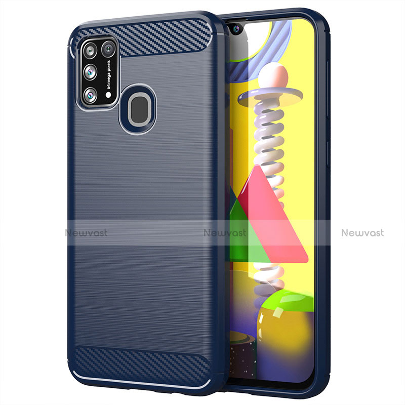 Silicone Candy Rubber TPU Line Soft Case Cover for Samsung Galaxy M31 Prime Edition