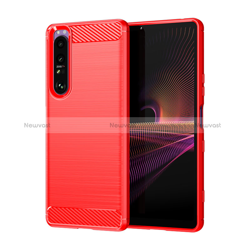 Silicone Candy Rubber TPU Line Soft Case Cover for Sony Xperia 1 III