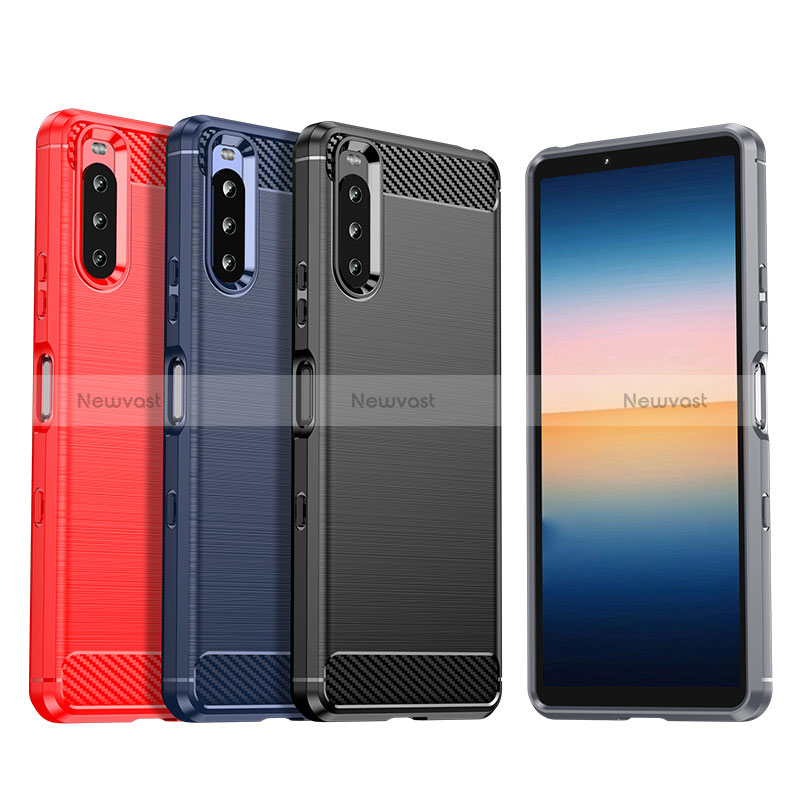 Silicone Candy Rubber TPU Line Soft Case Cover for Sony Xperia 10 III