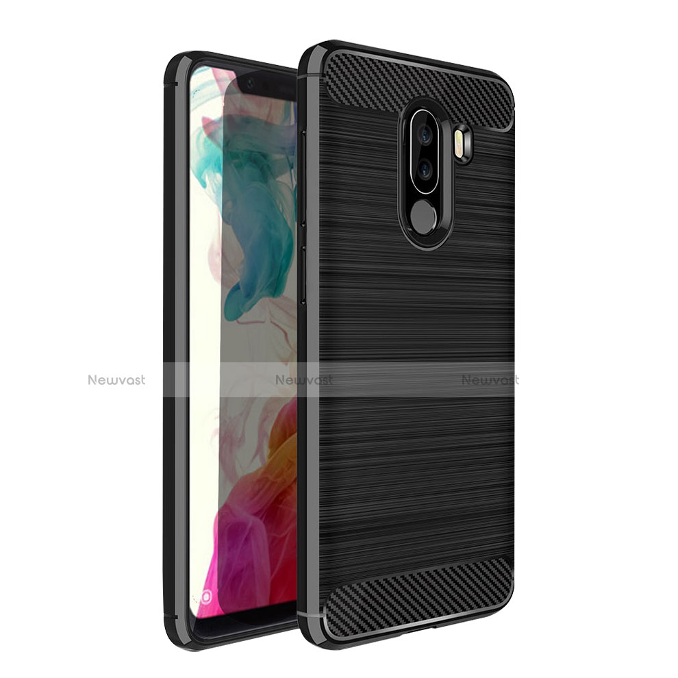 Silicone Candy Rubber TPU Line Soft Case Cover for Xiaomi Pocophone F1