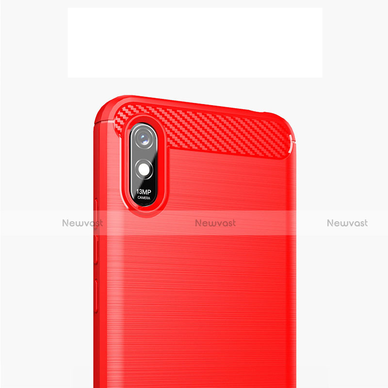 Silicone Candy Rubber TPU Line Soft Case Cover for Xiaomi Redmi 9A