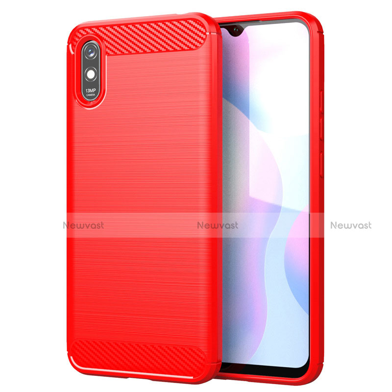 Silicone Candy Rubber TPU Line Soft Case Cover for Xiaomi Redmi 9AT