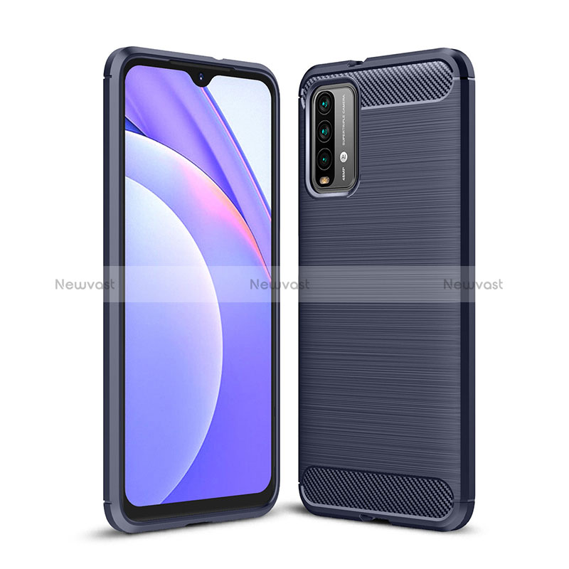 Silicone Candy Rubber TPU Line Soft Case Cover for Xiaomi Redmi 9T 4G