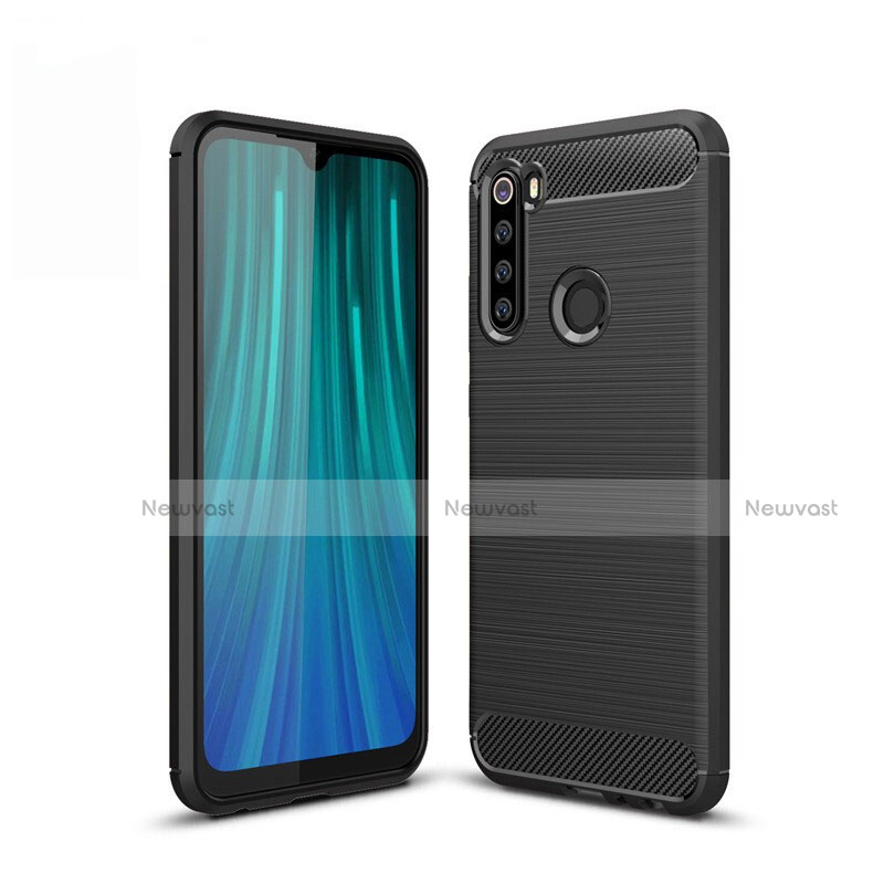 Silicone Candy Rubber TPU Line Soft Case Cover for Xiaomi Redmi Note 8 (2021)