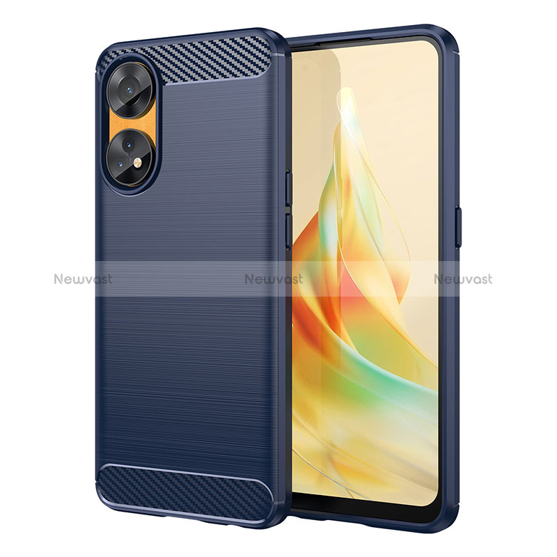 Silicone Candy Rubber TPU Line Soft Case Cover MF1 for Oppo Reno8 T 4G