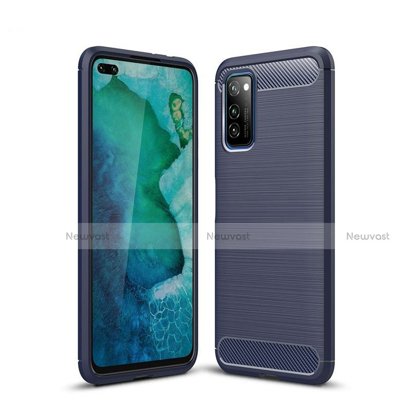 Silicone Candy Rubber TPU Line Soft Case Cover S01 for Huawei Honor View 30 Pro 5G
