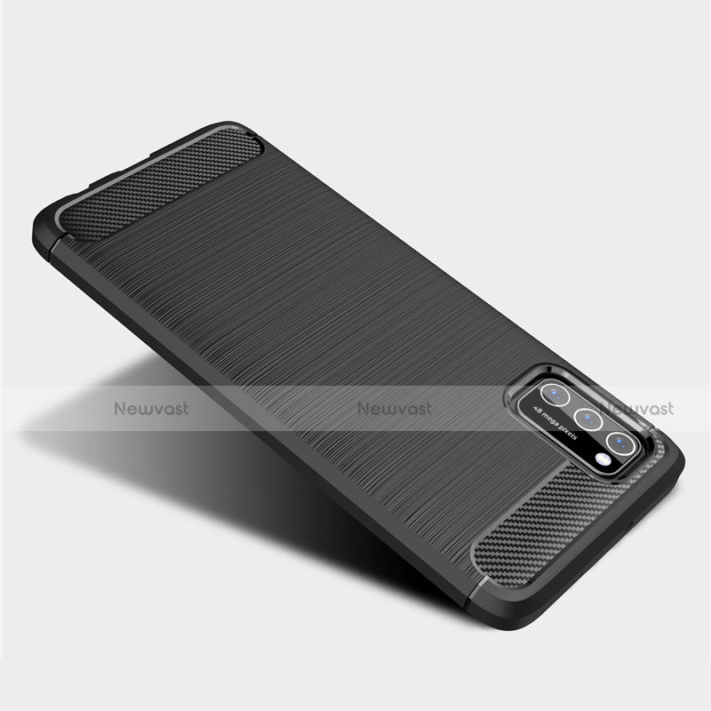 Silicone Candy Rubber TPU Line Soft Case Cover S01 for Samsung Galaxy A41