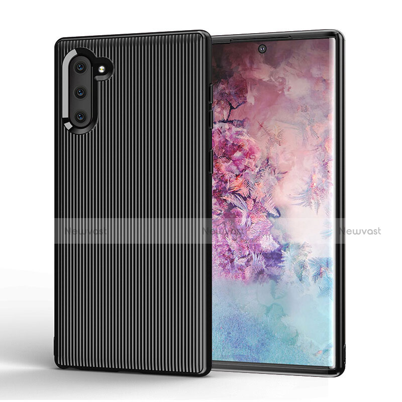 Silicone Candy Rubber TPU Line Soft Case Cover S01 for Samsung Galaxy Note 10 5G